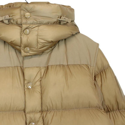 Burberry Warm Honey ‘Leeds’ Detachable Sleeve Hooded Down Jacket