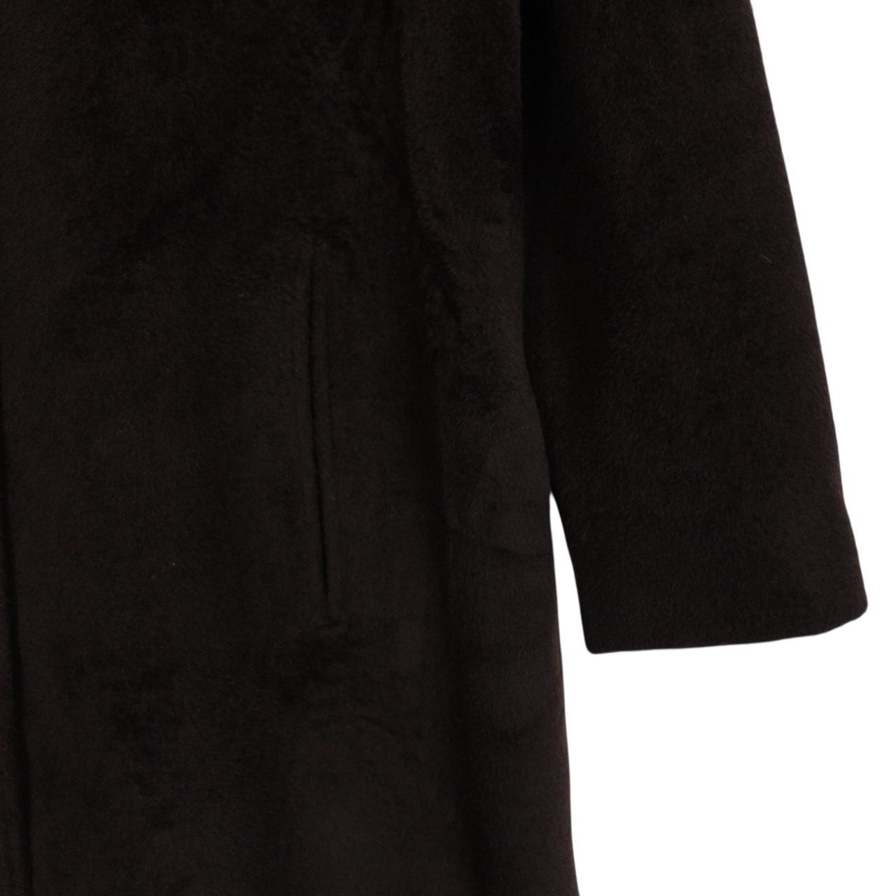Vintage Burberry London Brown Cotton Blend Coat