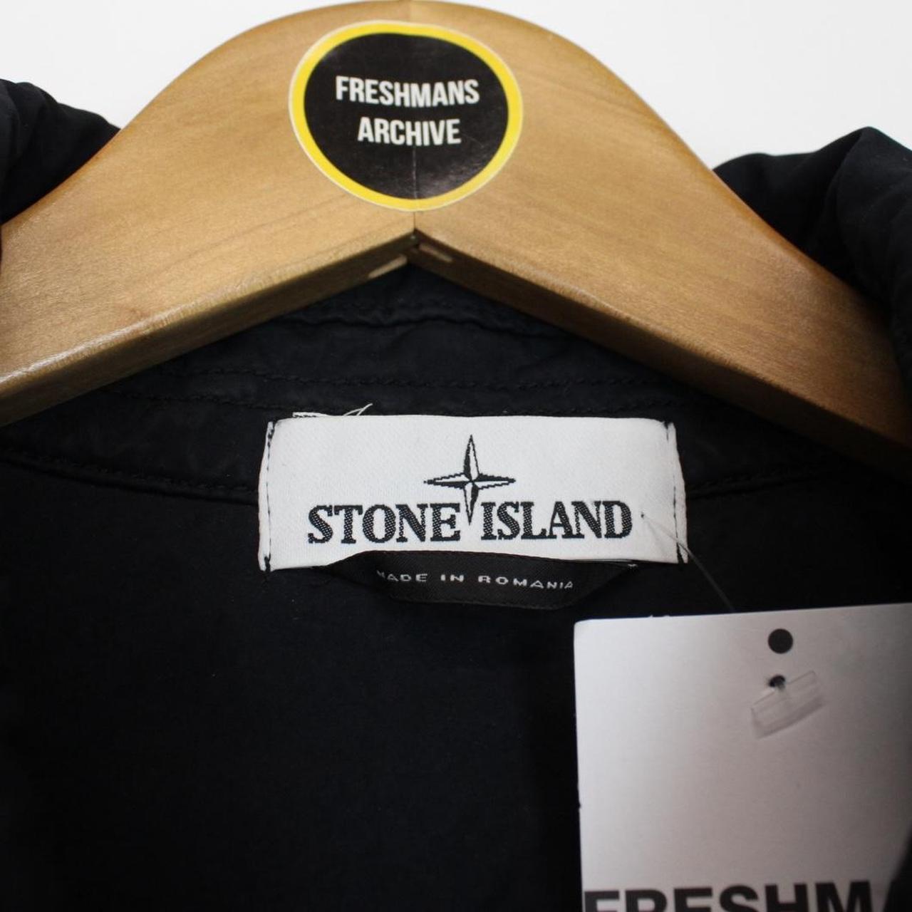 Stone Island AW 2016 Navy Blue David-TC Button Up Coat