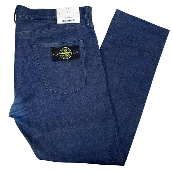 Stone Island SS 2016 Navy Blue Slim Fit Denim Jeans