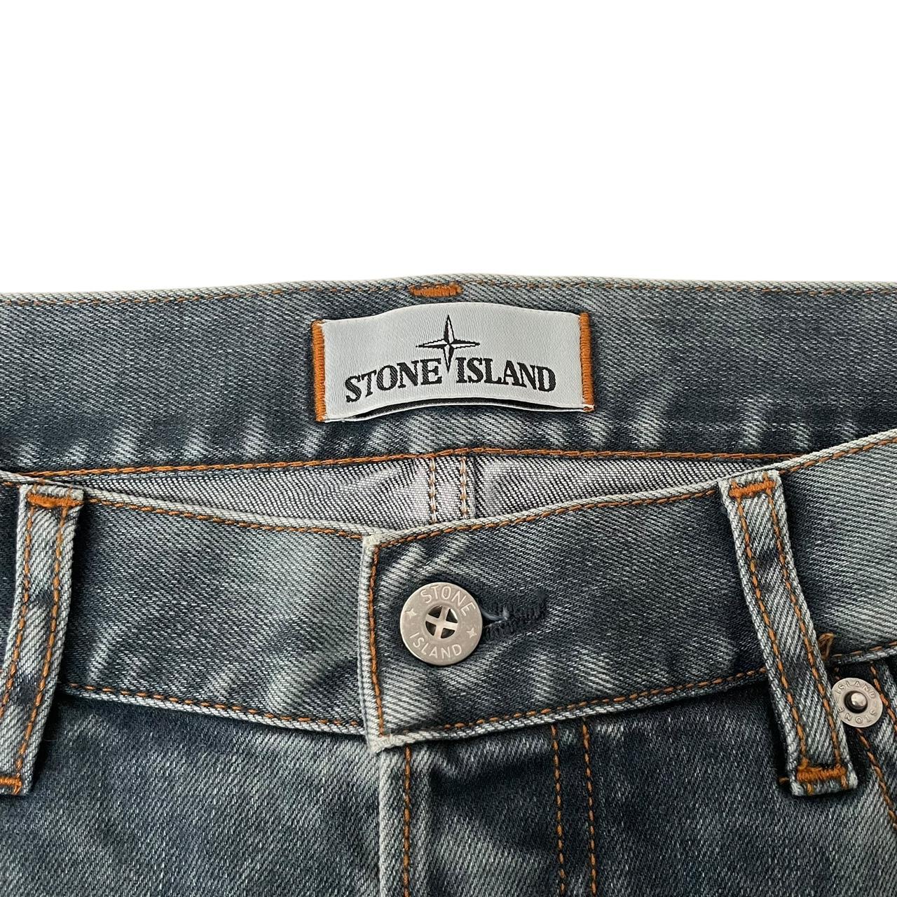 Stone Island AW 2015 Blue Slim Fit Denim Jeans