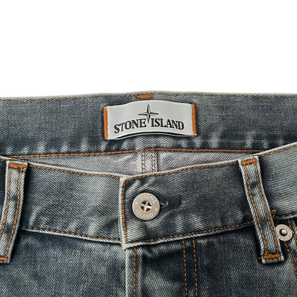 Stone Island AW 2015 Blue Slim Fit Denim Jeans