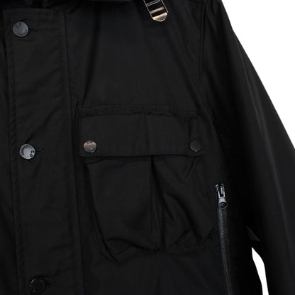 Vintage CP Company AW 2008 Black Full Zip Dynafil Mille Miglia Goggle Jacket