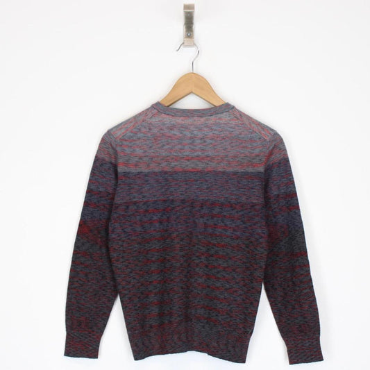Missoni Multicoloured Striped Wool Knit Sweatshirt Jumper