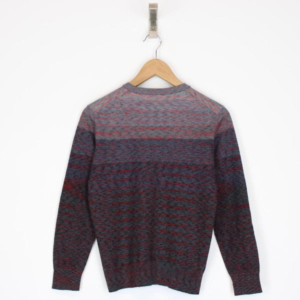 Missoni Multicoloured Striped Wool Knit Sweatshirt Jumper