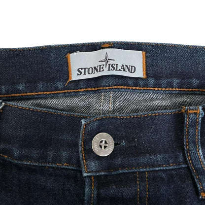 Stone Island SS 2016 Navy Blue RE-T Fit Denim Jeans
