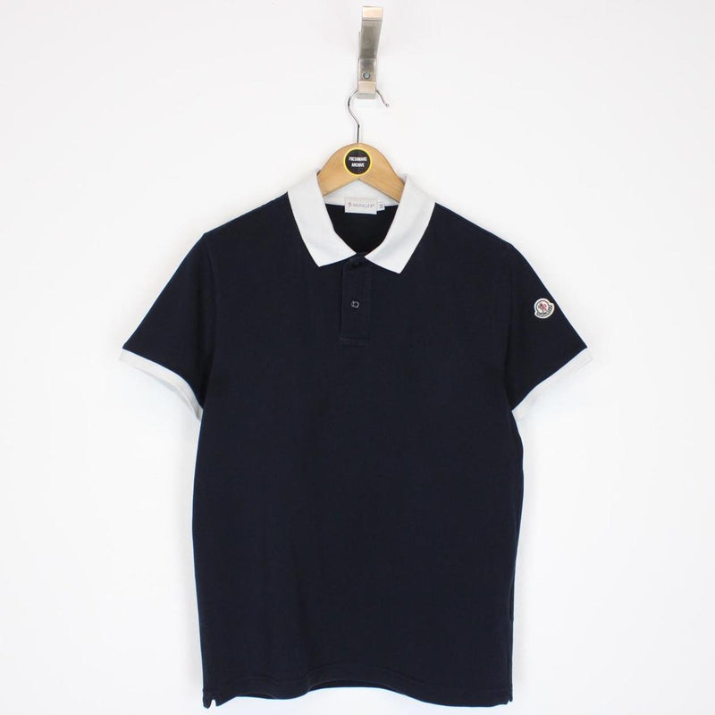 トップス 515061 MONCLER MAGLIA POLO MANICA CORTA Moncler Maglia Polo Manica Corta - Black – Kith