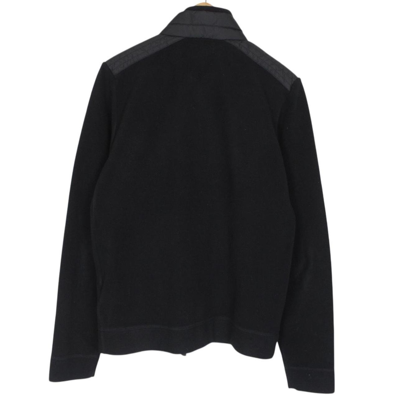 Moncler Grenoble Maglia Black Full Zip Technical Fleece Jacket
