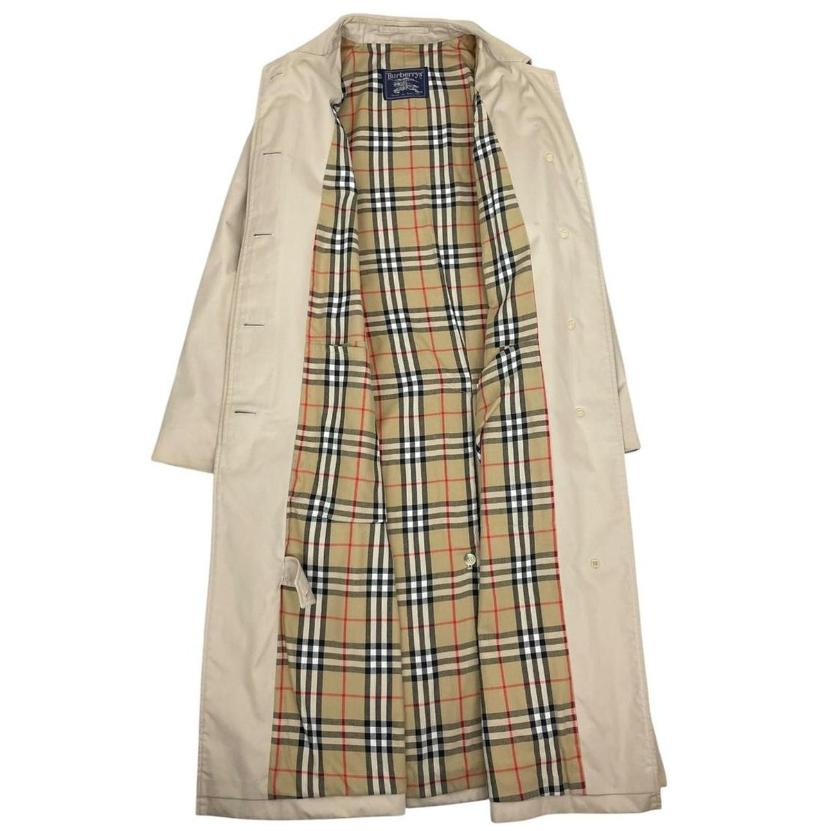 Vintage 90s Burberry Belted Trench Coat XL – Freshmans Archive