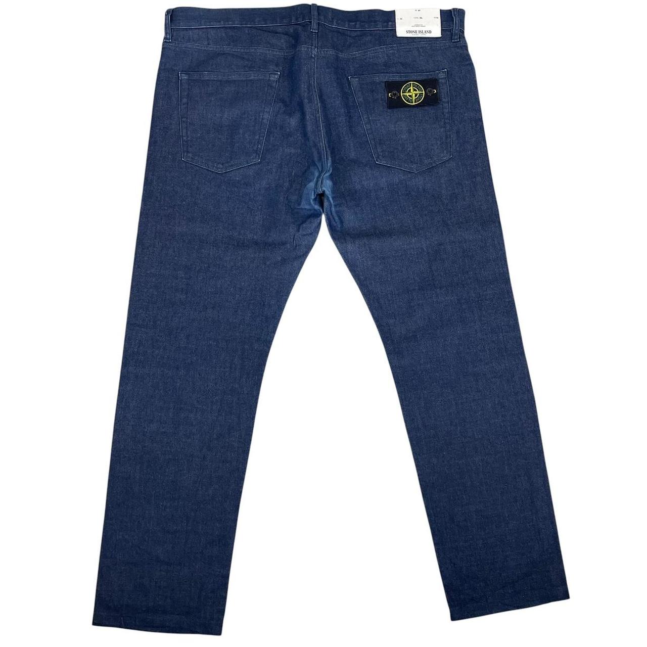 Stone Island SS 2016 Navy Blue Slim Fit Denim Jeans