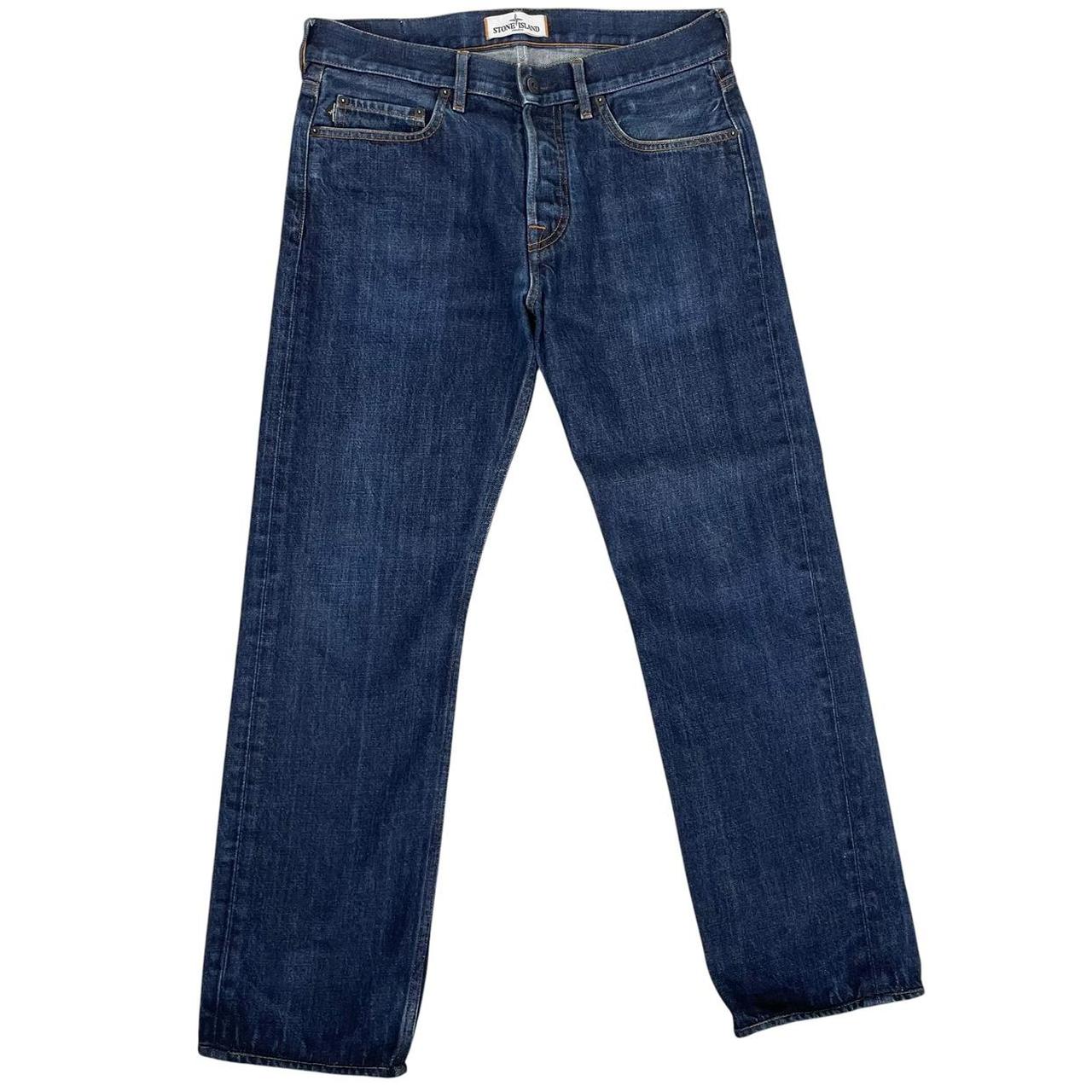 Stone Island SS 2013 Navy Blue RE-T Fit Denim Jeans