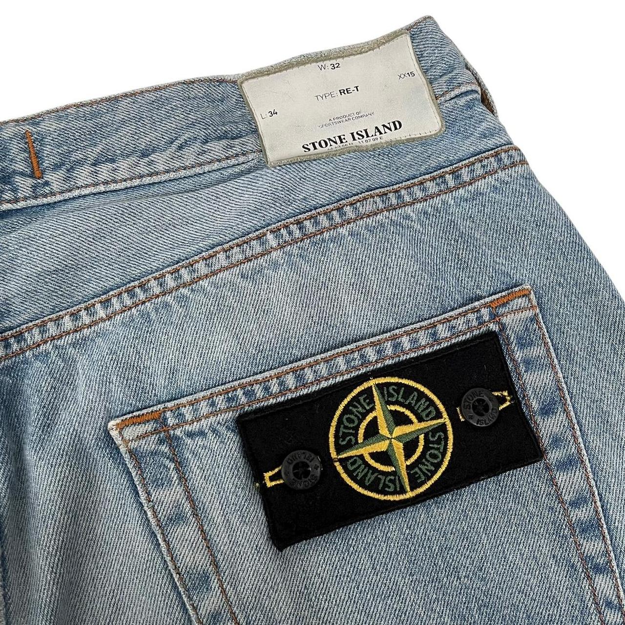 Stone Island SS 2015 Light Blue RE-T Fit Denim Jeans