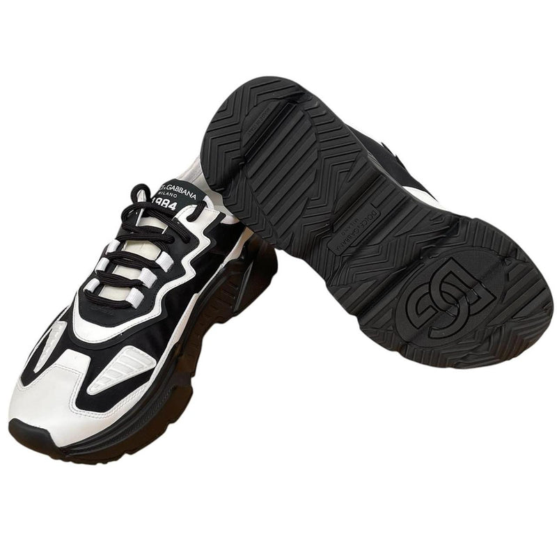 Dolce &amp; Gabbana Black and White Daymaster Trainers