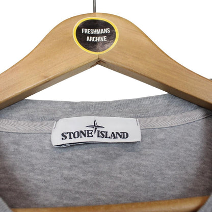 Stone Island SS 2019 Grey Short Sleeve Compass T-Shirt