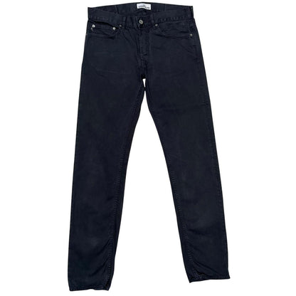 Stone Island AW 2018 Black Slim Fit Cotton Trousers
