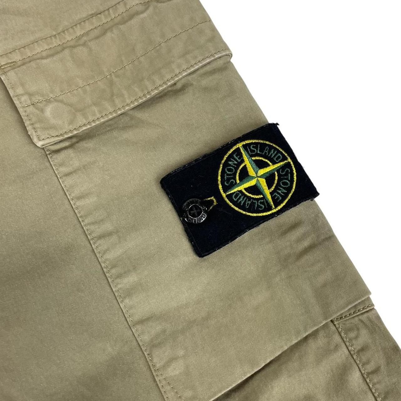 Stone Island AW 2024 Beige RE-T Fit Cargo Trousers