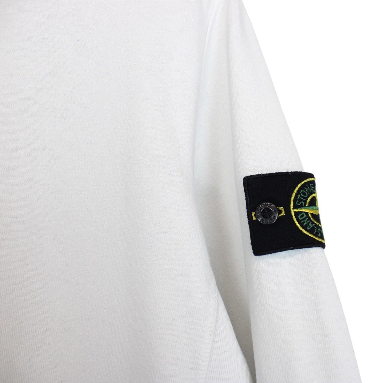 Stone Island SS 2017 White Cotton Sweatshirt Jumper