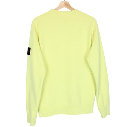 Stone Island SS 2019 Yellow Cotton Sweatshirt Jumper