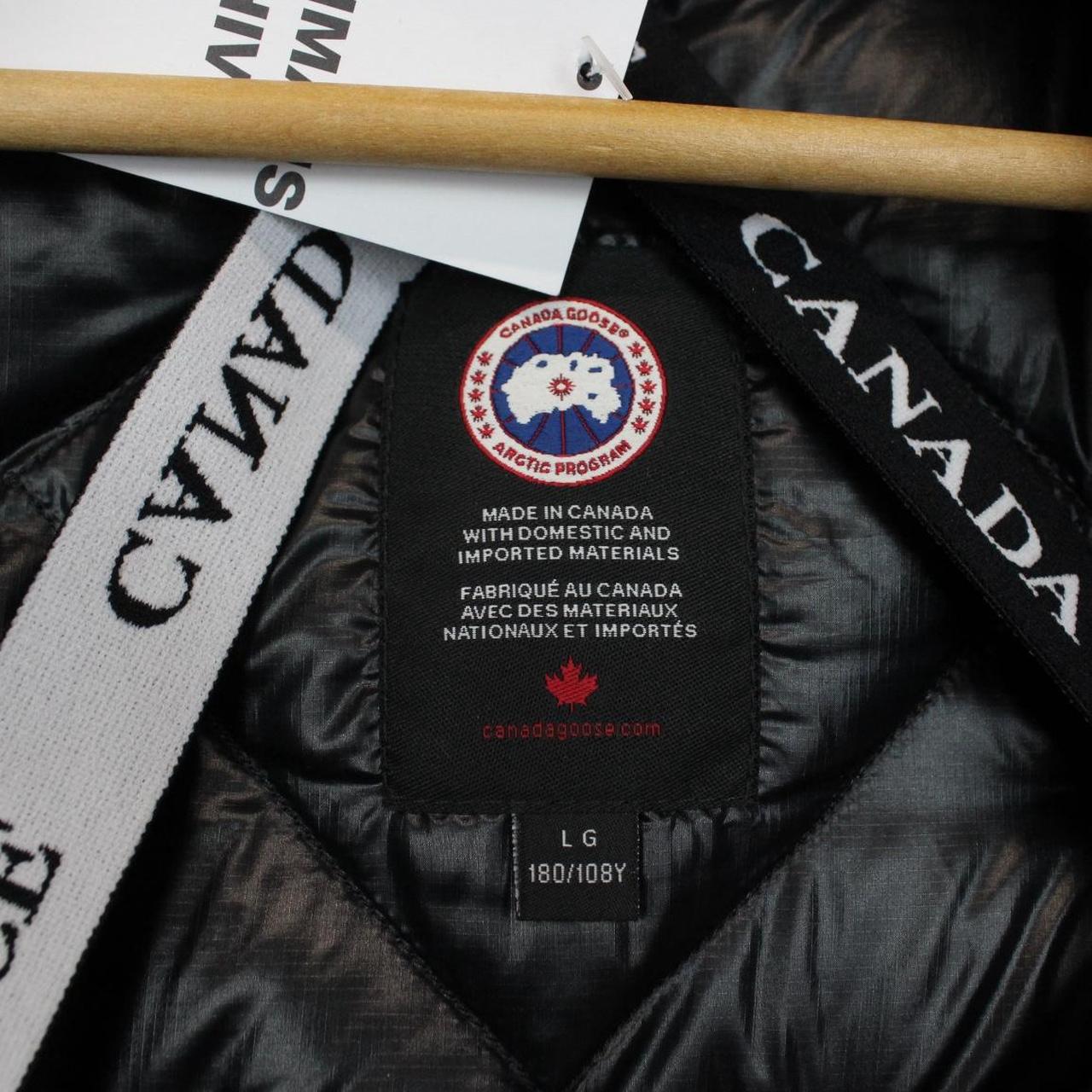Canada Goose Black Crofton Down Puffer Jacket