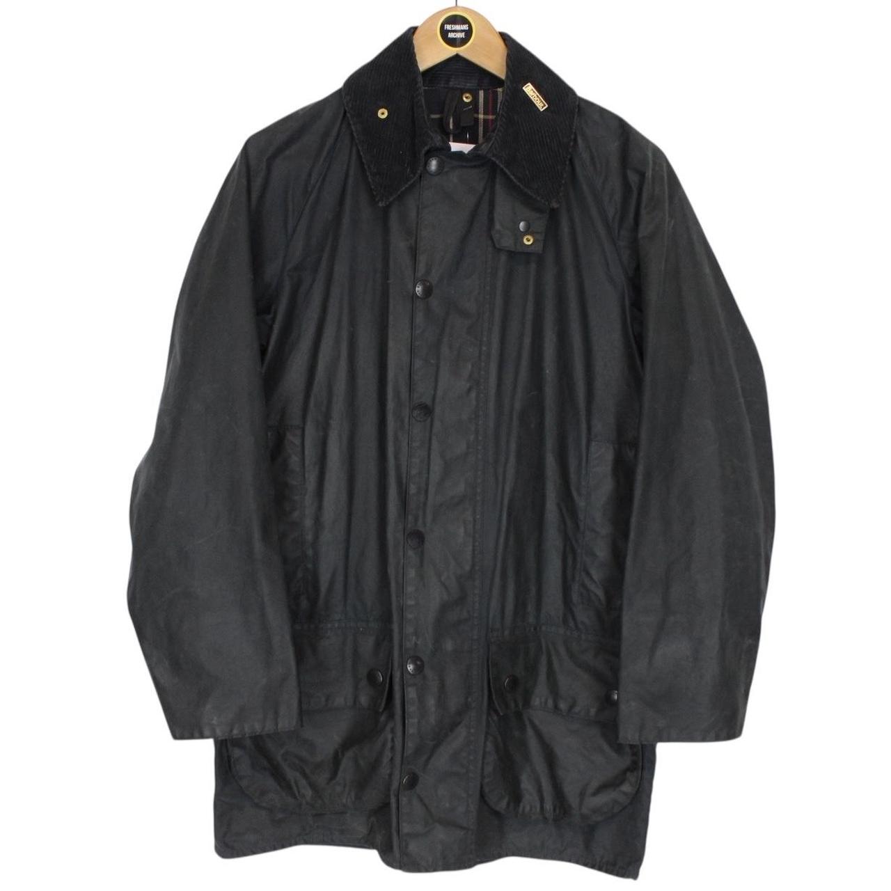 Vintage Barbour Beaufort Black Full Zip Wax Jacket