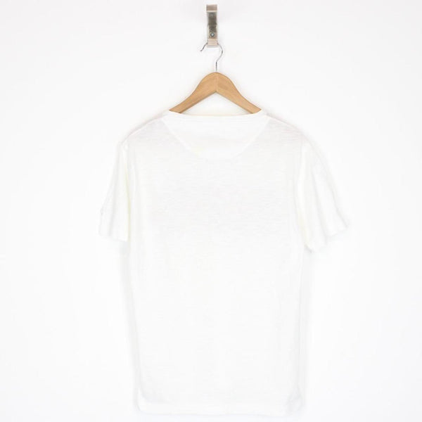 Missoni White and Multicoloured Zigzag Print Short Sleeve Cotton T-Shirt