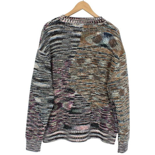 Missoni Multicoloured Button Up Bouclé Wool Knit Cardigan Jumper
