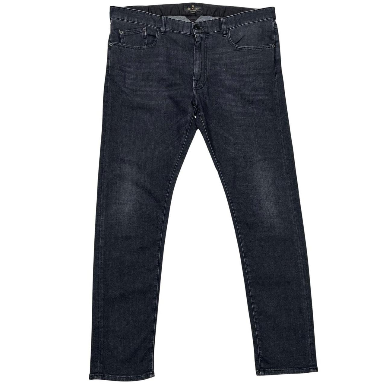 Belstaff Longton Black Slim Fit Denim Jeans
