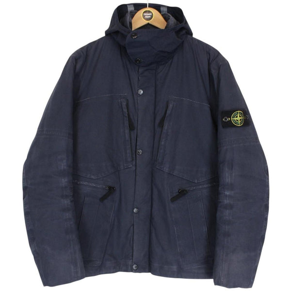Stone Island AW 2016 Navy Blue Water Repellent Supima Primaloft Jacket