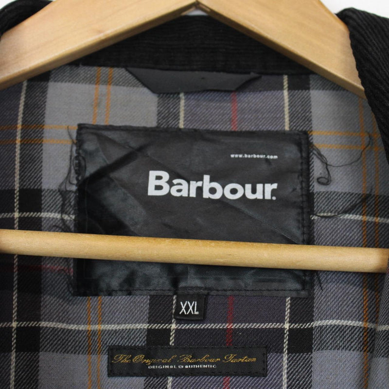 Vintage Barbour Black Wax Flyer Jacket