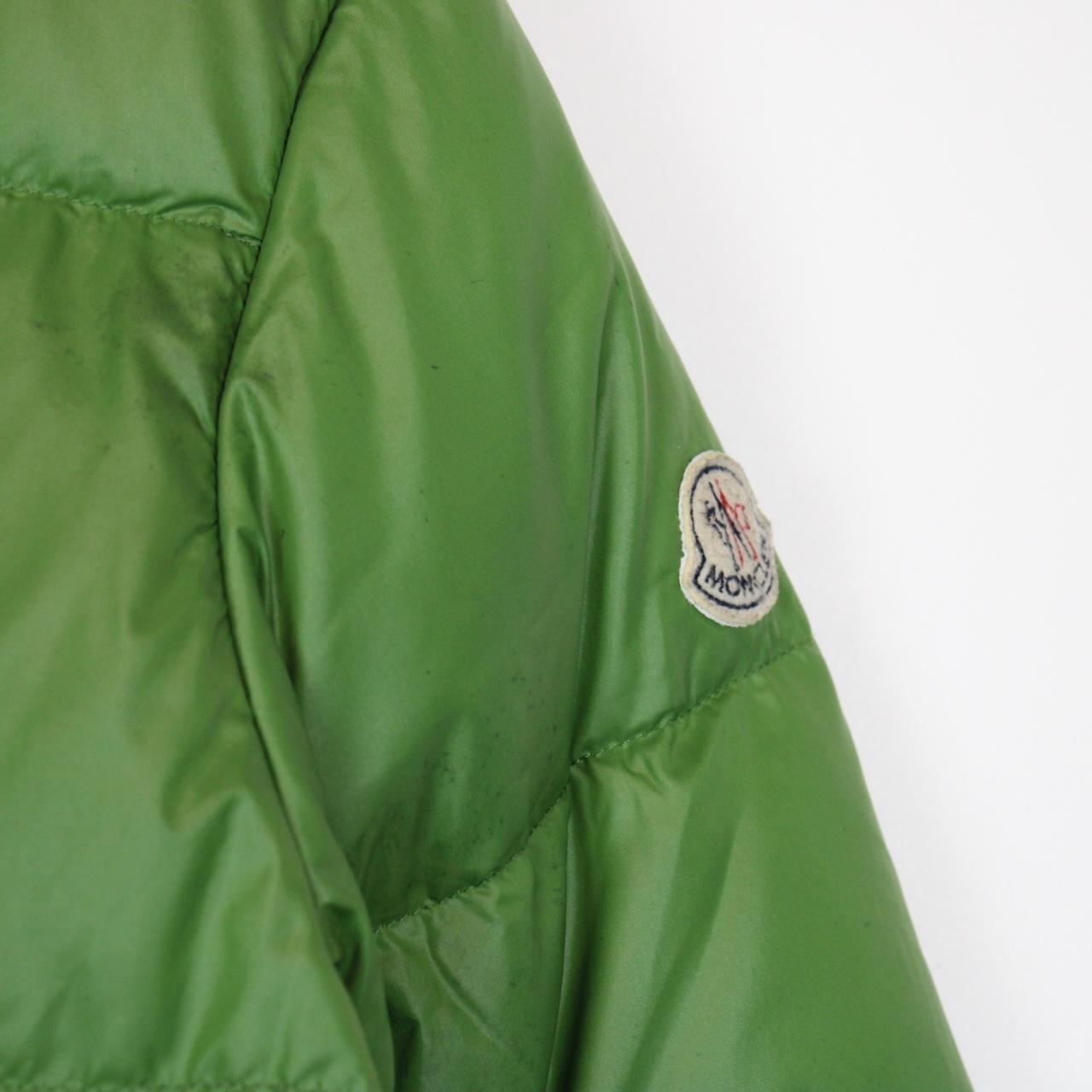 Moncler Green Full Zip Down Puffer Jacket