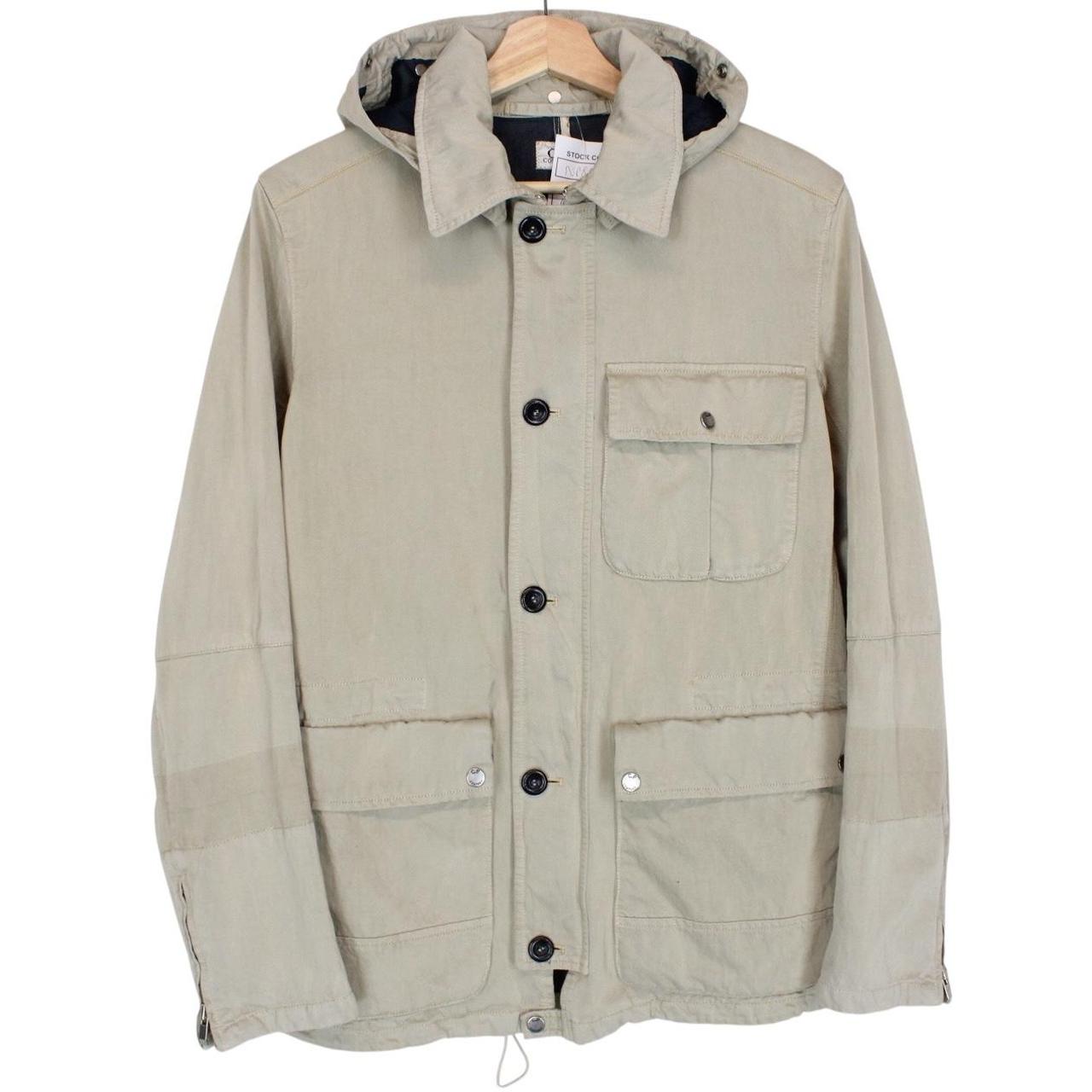 CP Company SS 2009 Mille Miglia Beige Cotton/Nylon Goggle Jacket