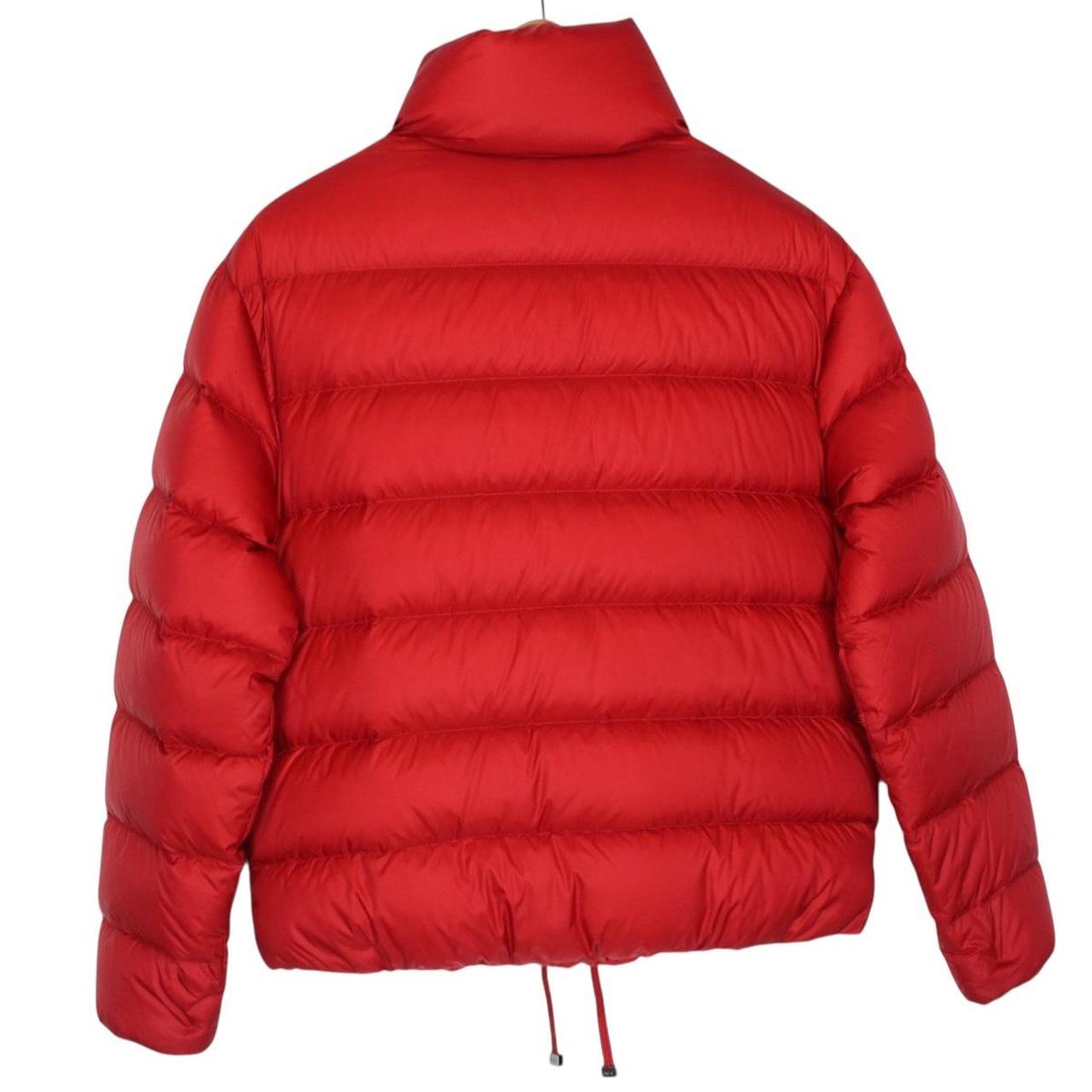 Polo Ralph Lauren Red Nylon Full Zip Down Puffer Jacket