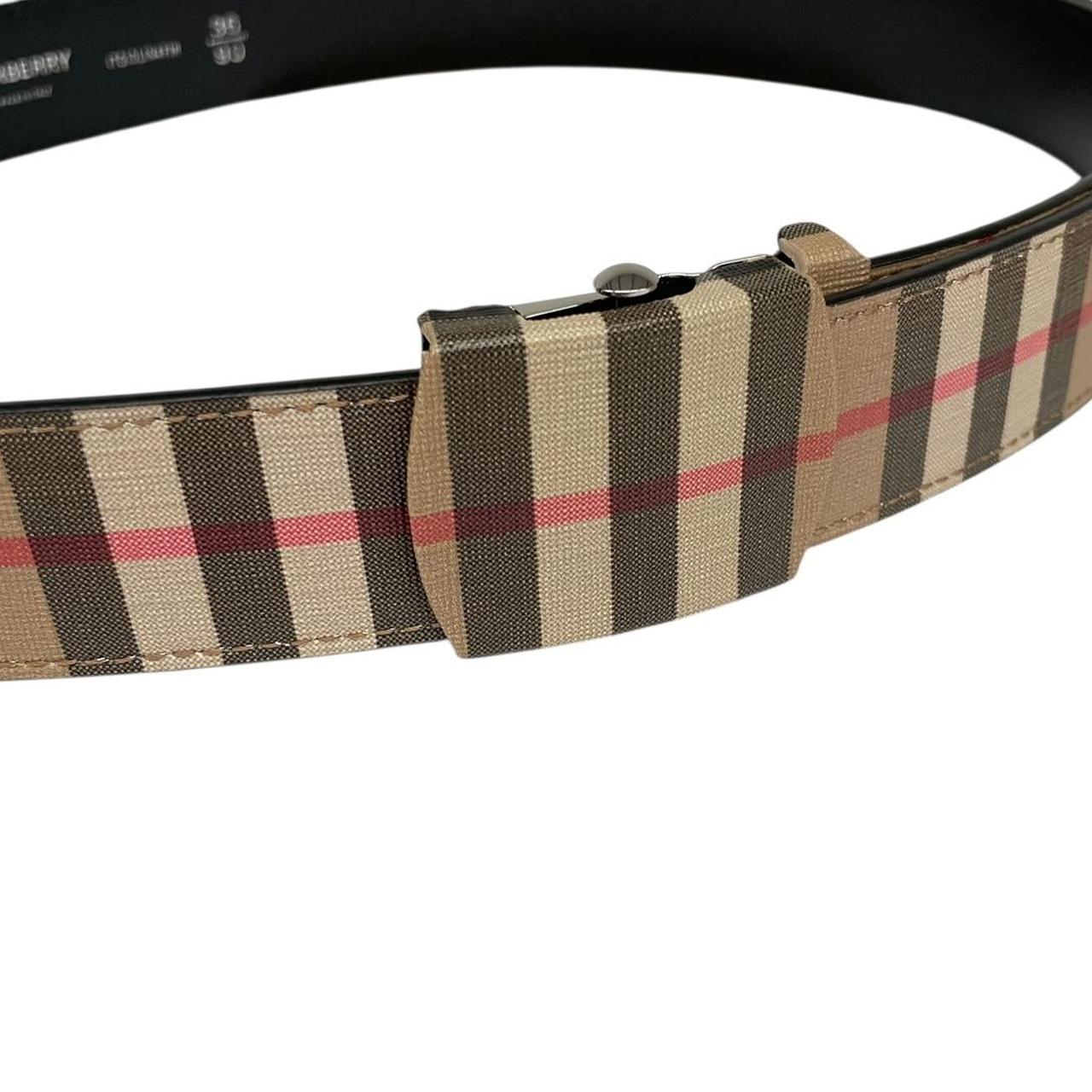 Burberry Beige Nova Check Belt