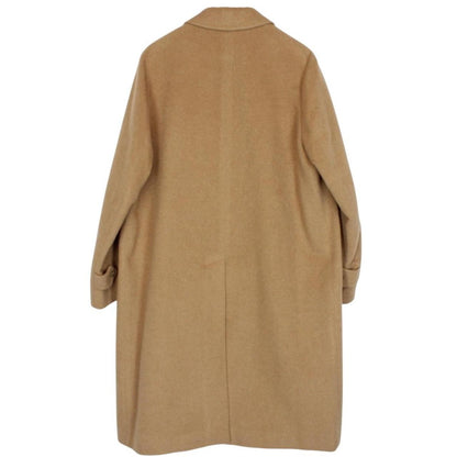 Vintage 90s Burberry Tan Brown Camelhair Overcoat