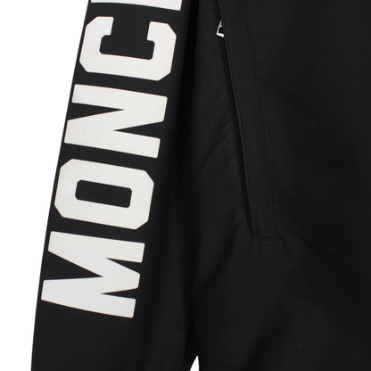Moncler Montreal Black, White and Red Full Zip Hooded Jacket