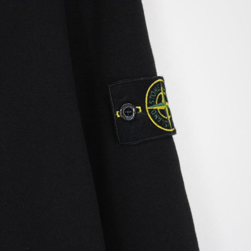 Stone Island AW 2020 Black and White Cotton Sweatshirt Jumper