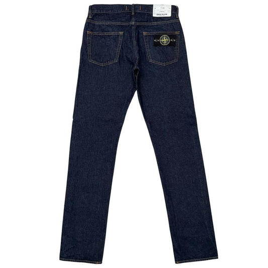 Stone Island AW 2018 Navy Blue RE-T Fit Denim Jeans