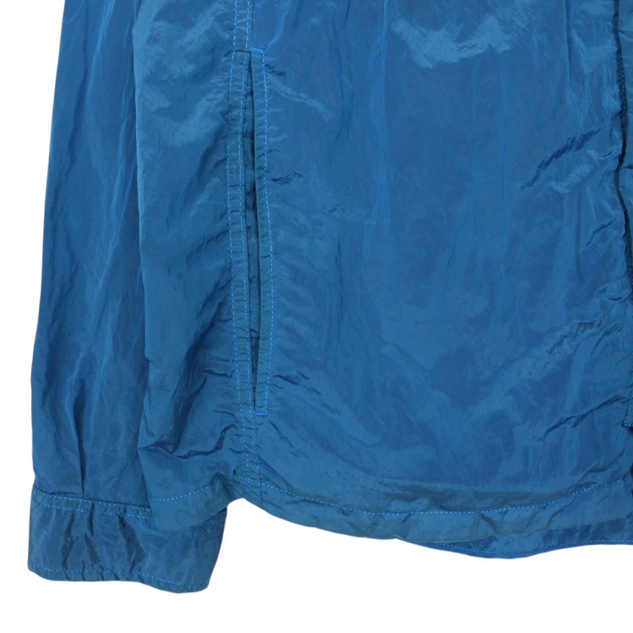 Stone Island SS 2018 Blue Full Zip Nylon Metal Overshirt Jacket