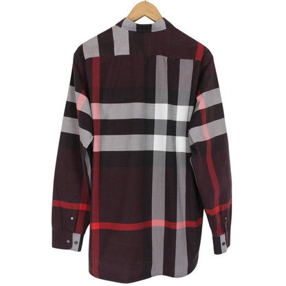 Burberry London Brown Nova Check Long Sleeve Shirt