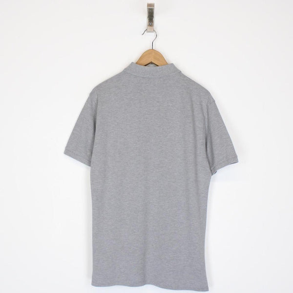 Stone Island SS 2017 Grey Short Sleeve Compass Polo Shirt