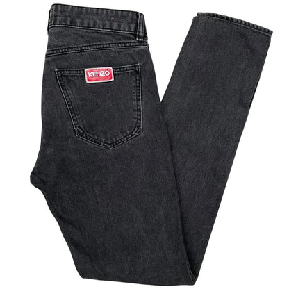 Kenzo Bara Dark Grey Slim Fit Denim Jeans