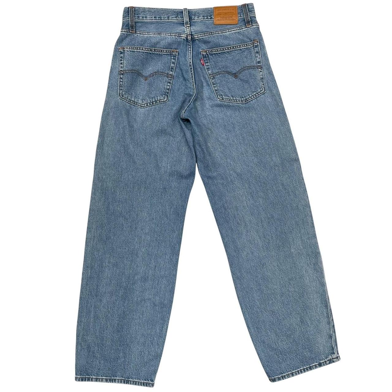 Levis Light Blue Denim Baggy Dad High Waisted Jeans