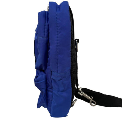 Givenchy UT3 Blue and Black Nylon Sling Bag