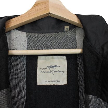 Vintage Thomas Burberry Navy Blue Multi Pocket Cotton Wax Jacket