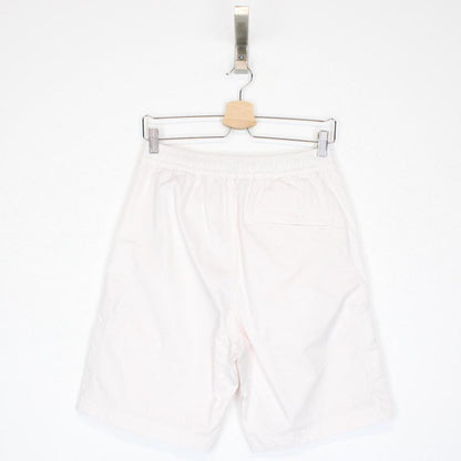 Stone Island SS 2022 White Bermuda Cotton Cargo Shorts