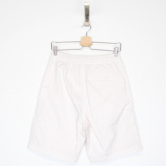 Stone Island SS 2022 White Bermuda Cotton Cargo Shorts