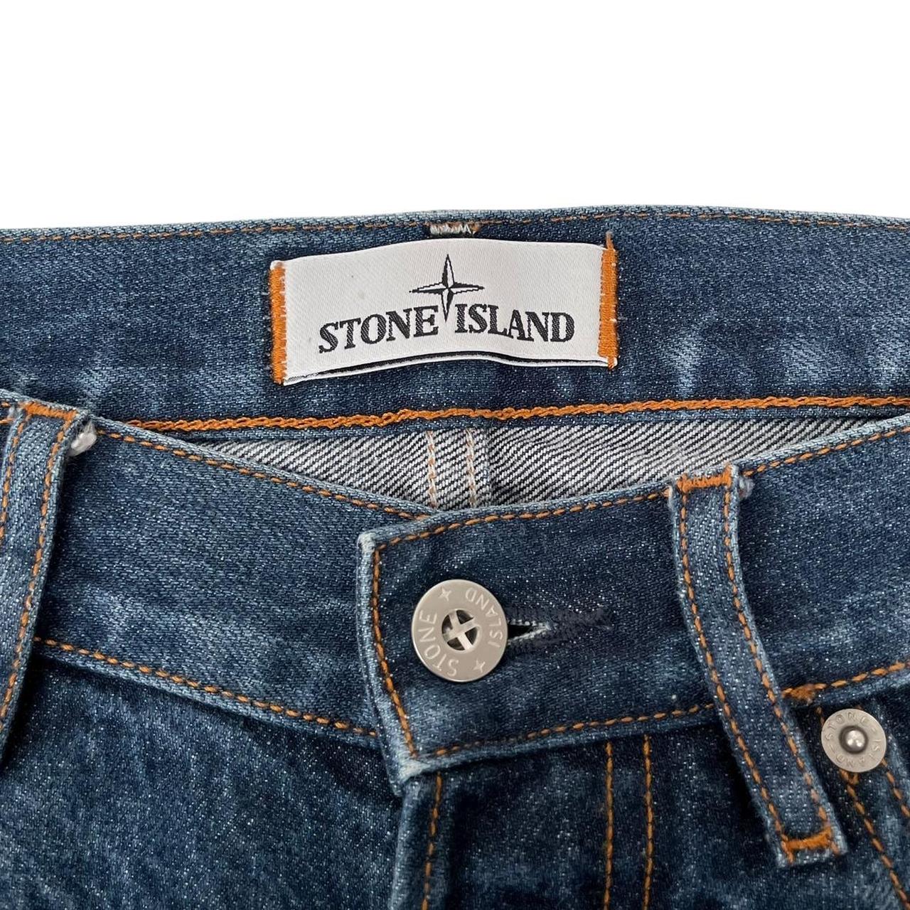 Stone Island AW 2014 Blue Slim Fit Denim Jeans