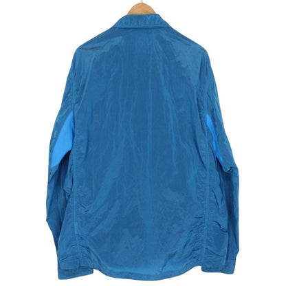 Stone Island SS 2018 Blue Full Zip Nylon Metal Overshirt Jacket