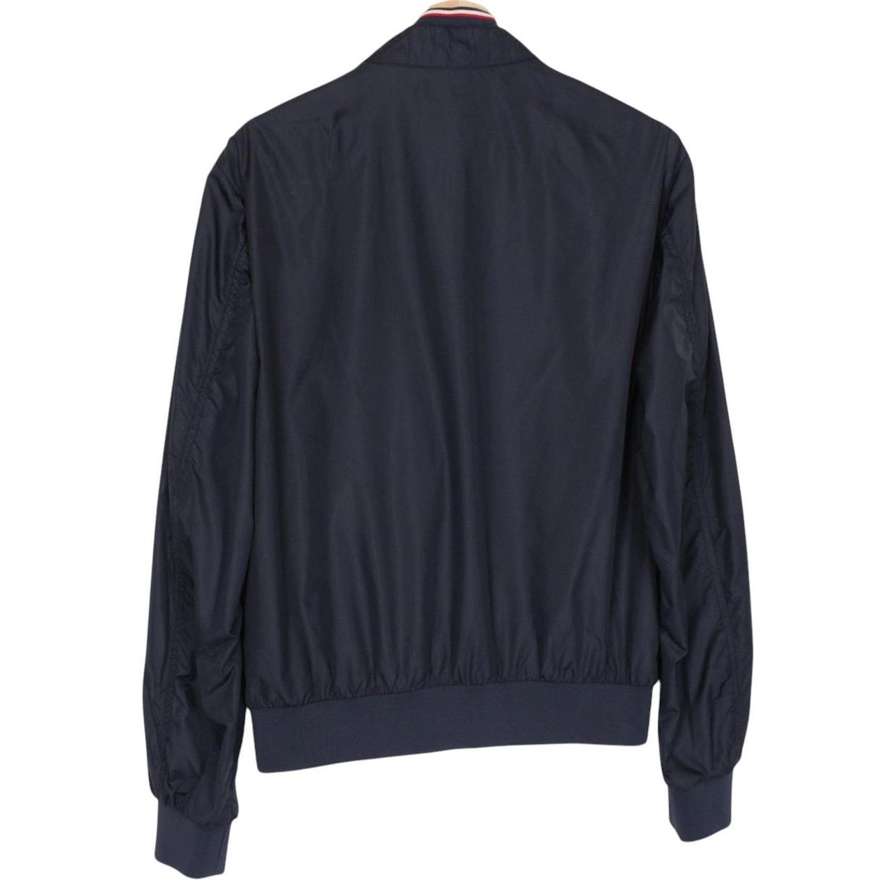 Moncler Miroir Navy Blue Full Zip Nylon Windbreaker Jacket