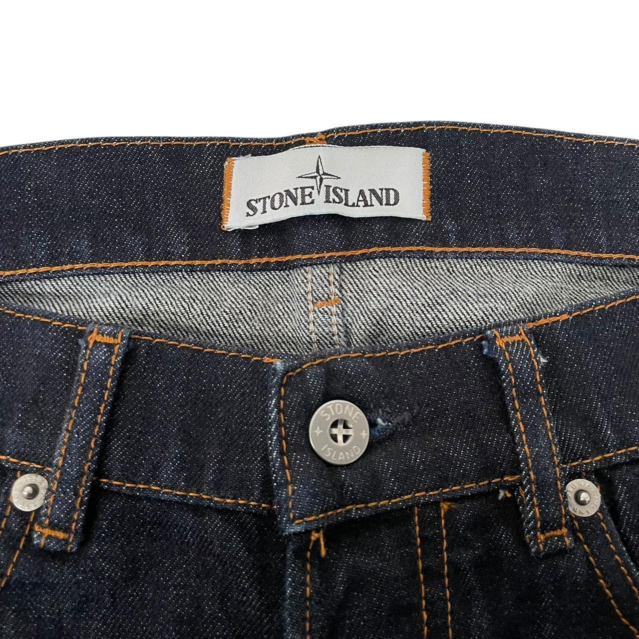 Stone Island AW 2015 Navy Blue Slim Fit Denim Jeans